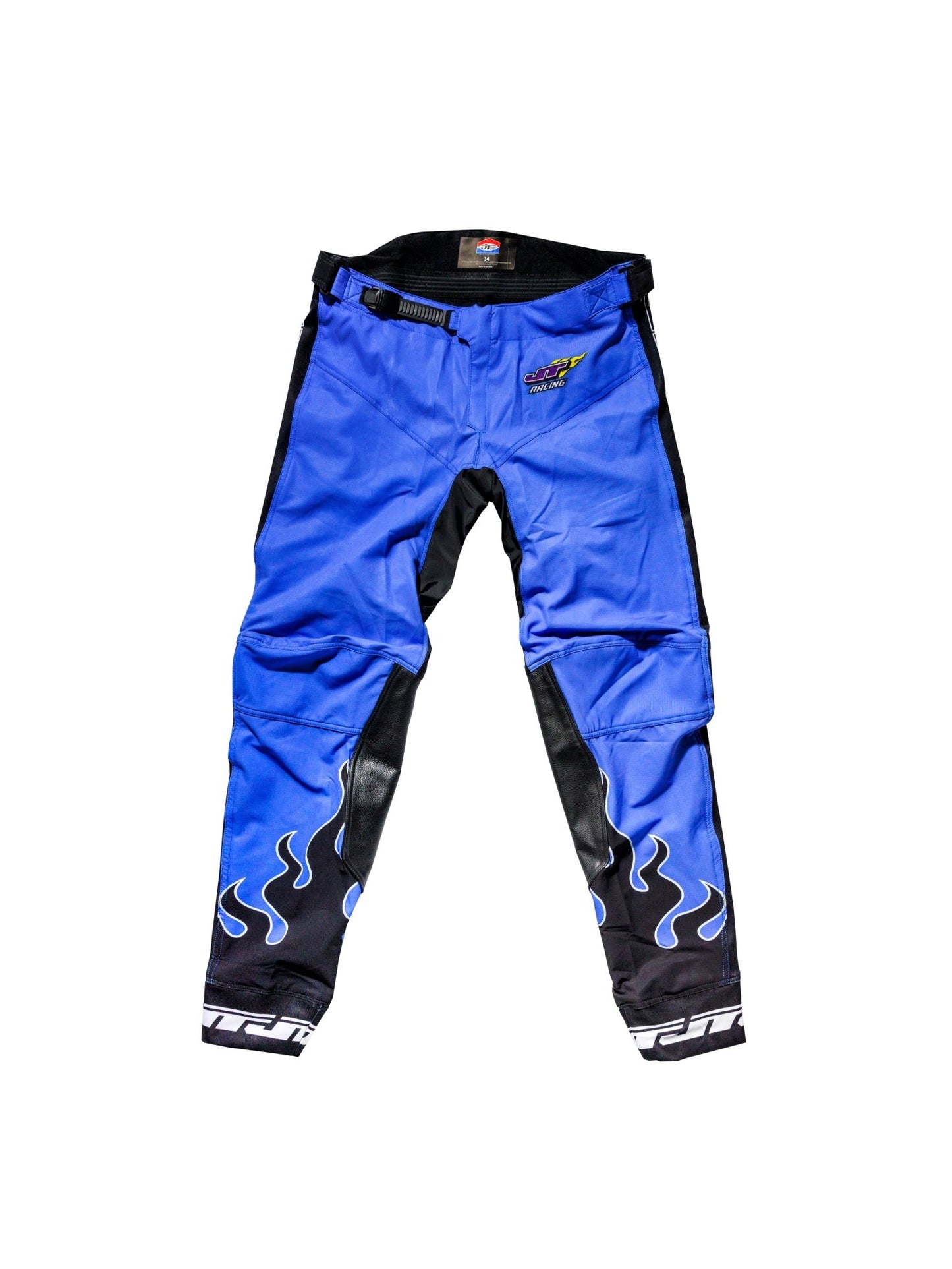90s Blue Flame MX Pants - JT Racing USA