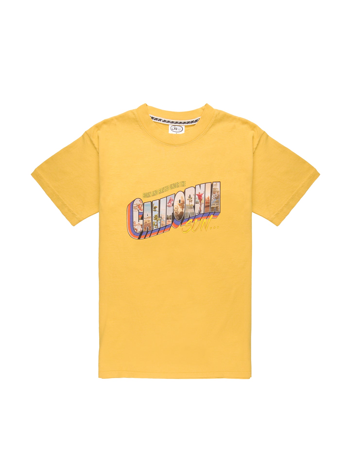 Born and Raised Under the California Sun Tee - Citrus