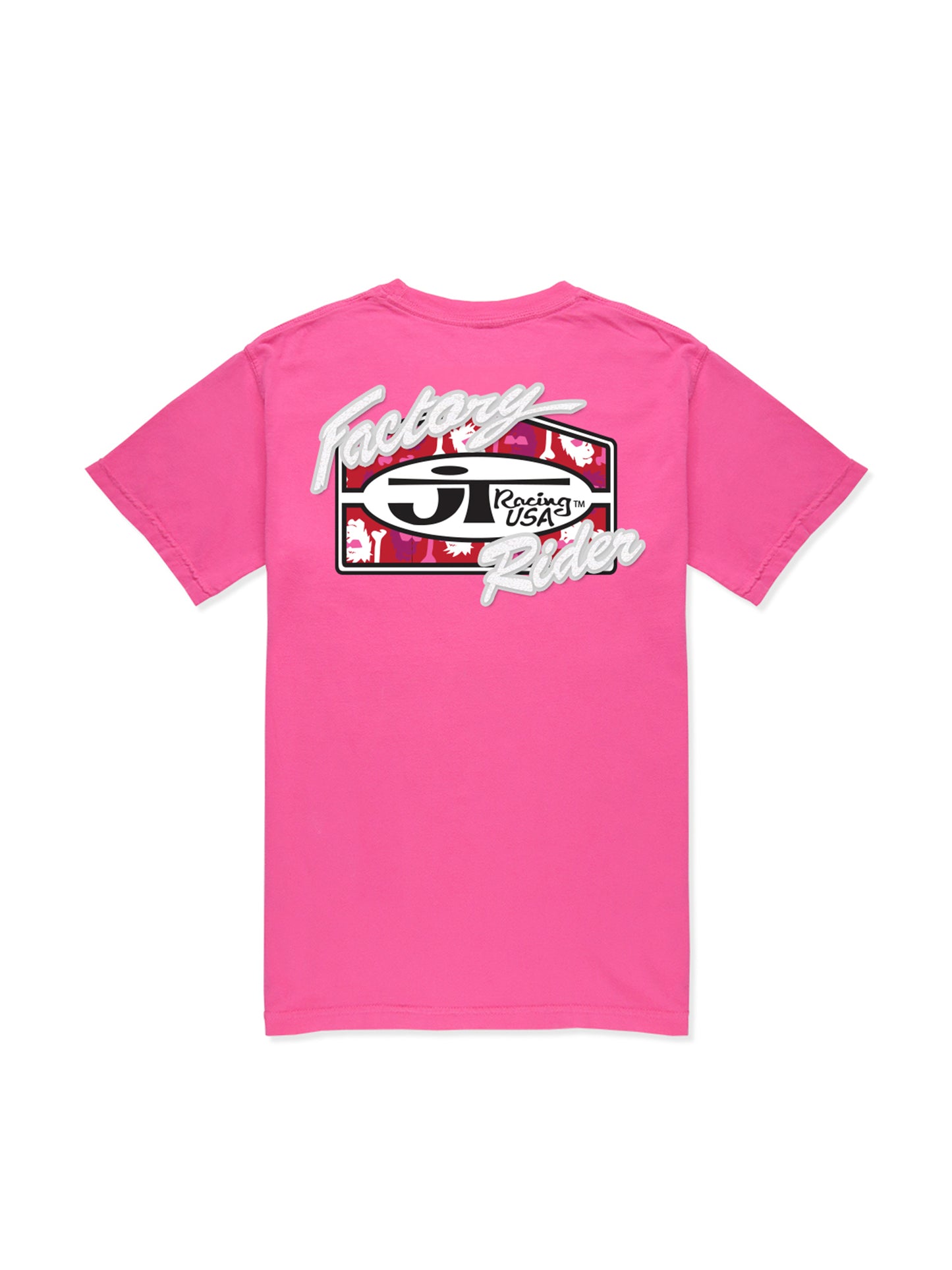 Bad Bones Logo Tee  - Pink