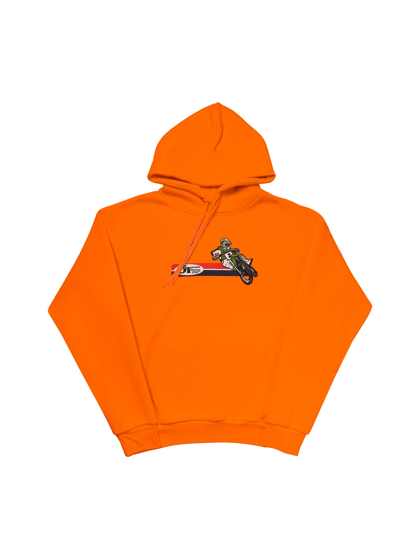 JT Moto Hoodie - Orange