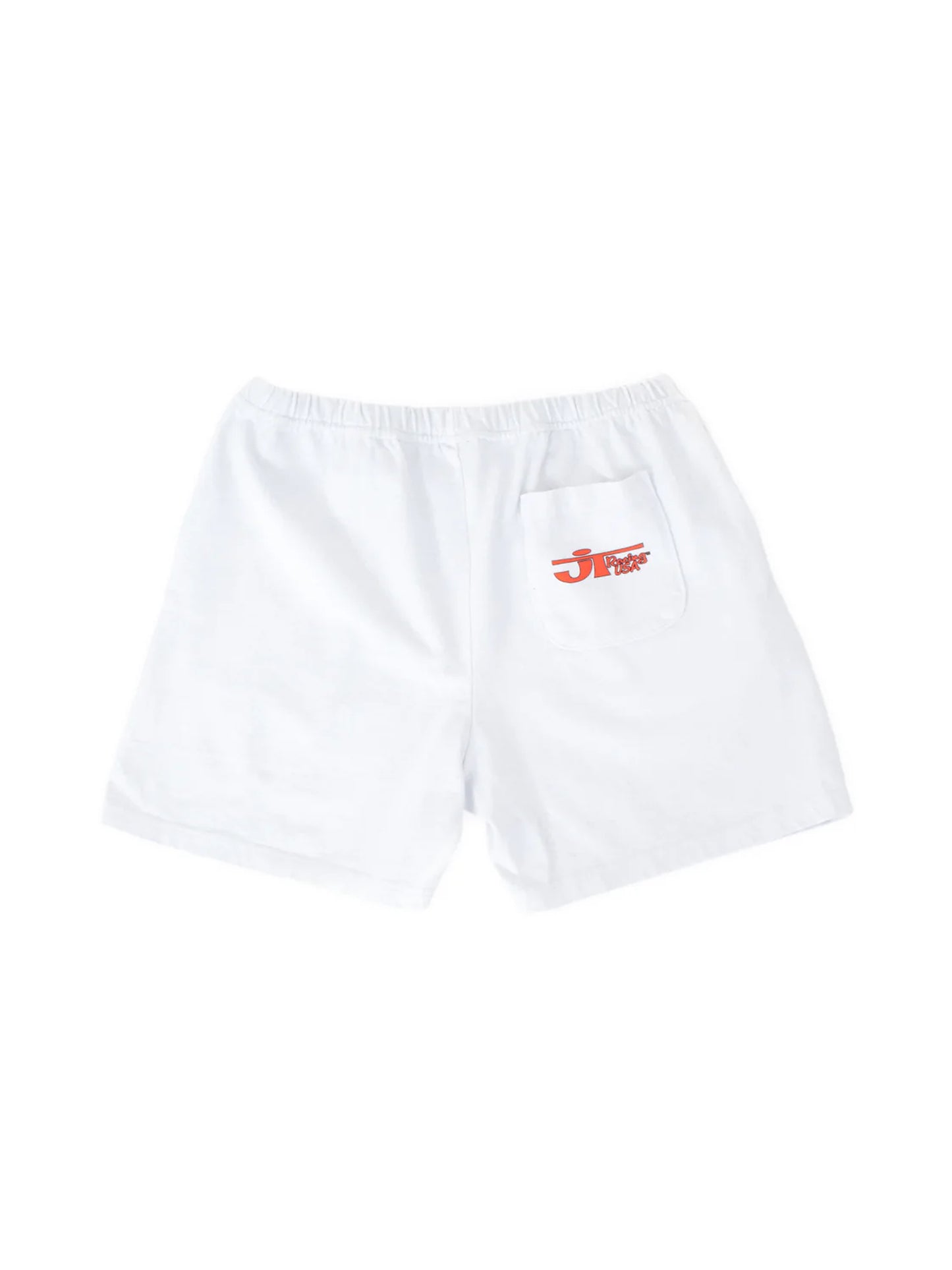 JT Racing Gym Short - White