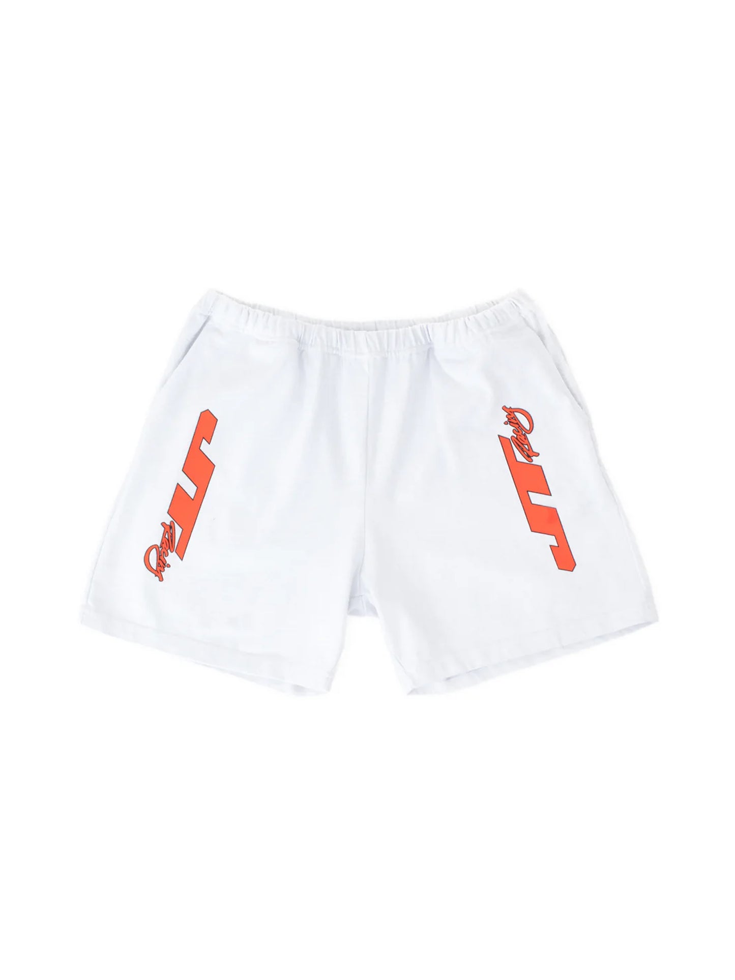 JT Racing Gym Short - White