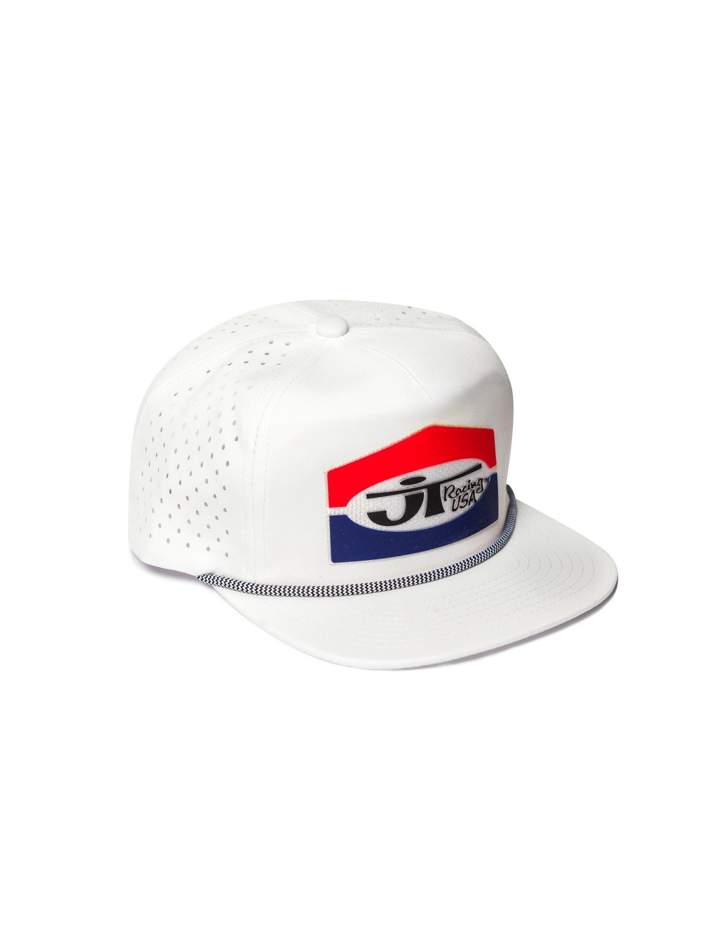 Classic Logo Snapback Hat - White