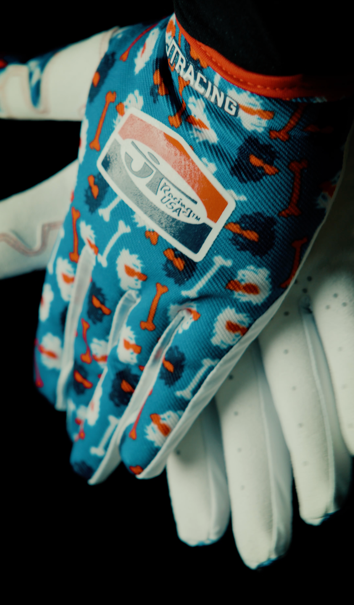 Bad Bones Pro-Lite Gloves - Blue
