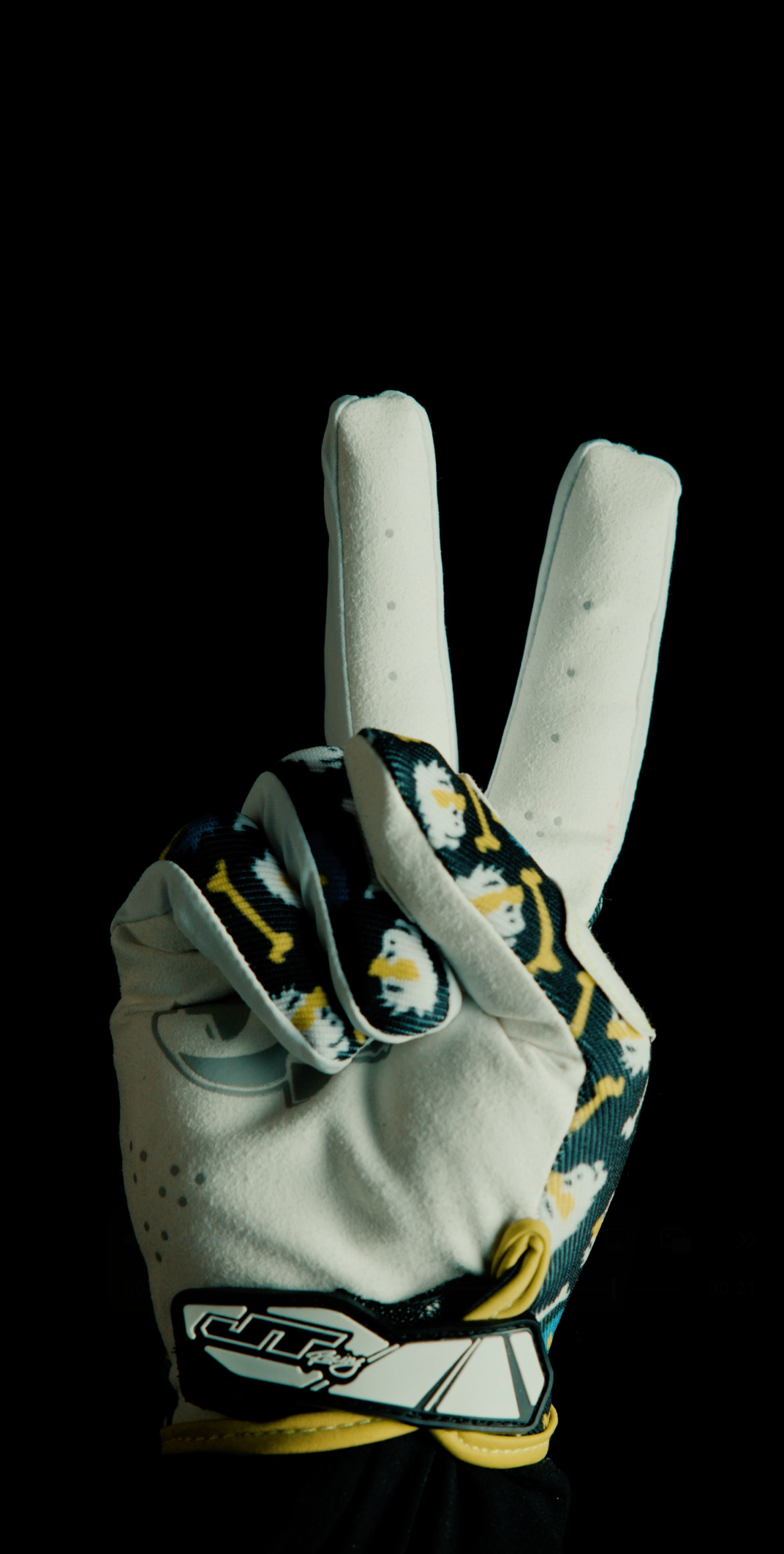 Bad Bones Pro-Lite Gloves - Black