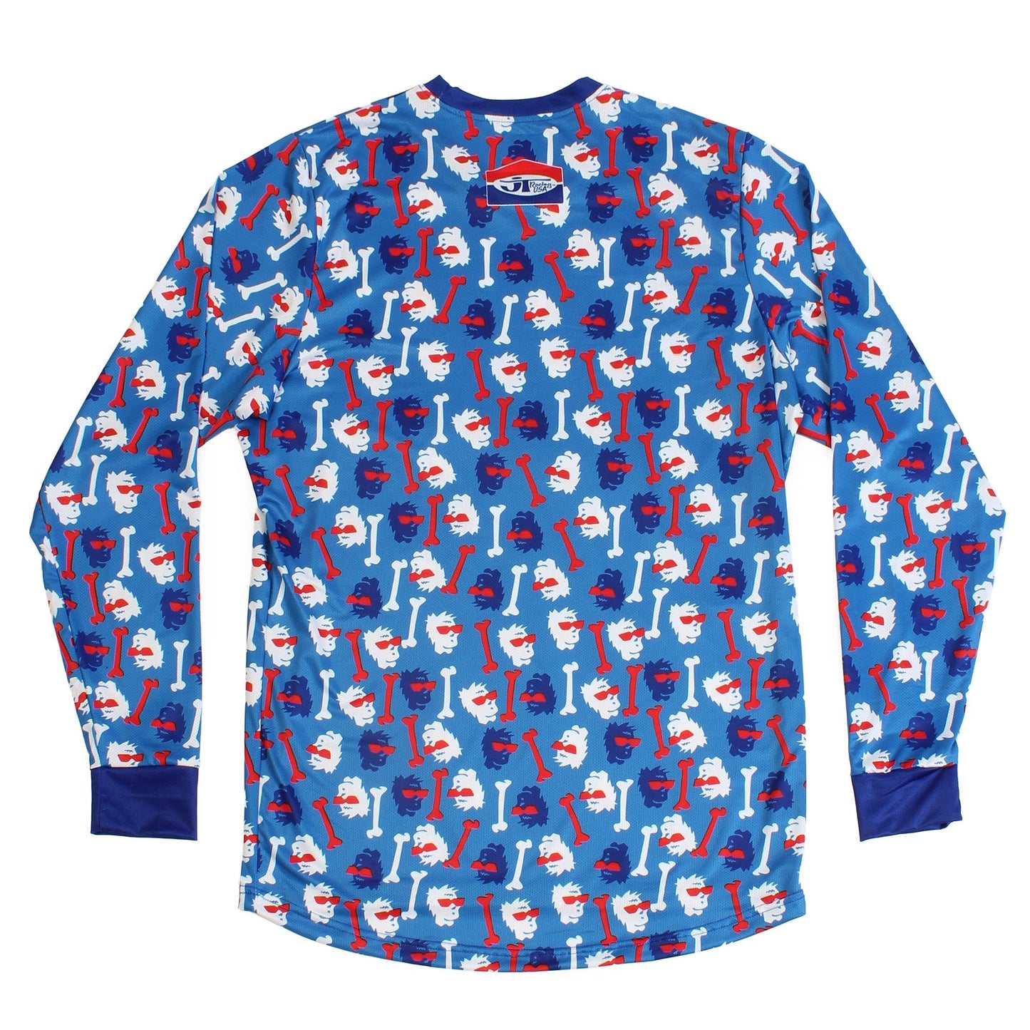 Bad Bones Jersey - All Blue - JT Racing USA