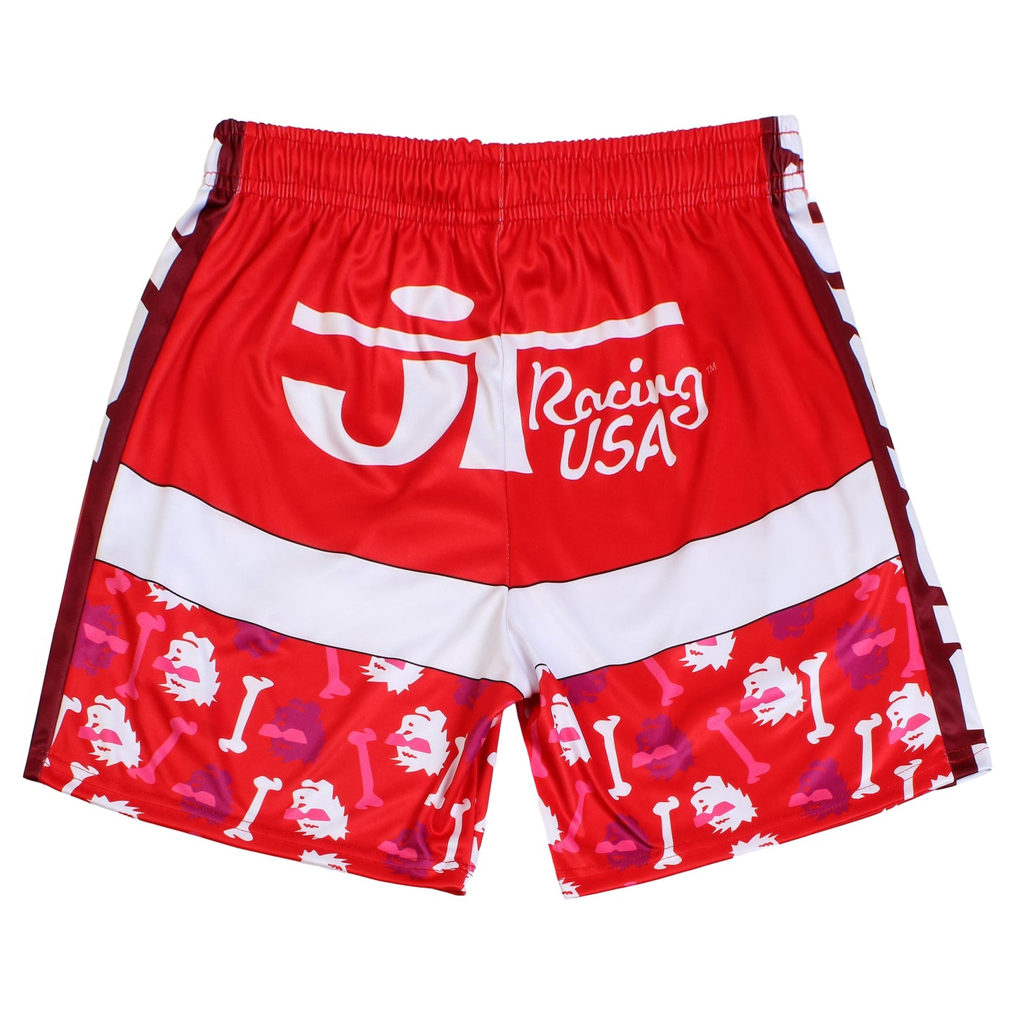 Bad Bones Shorts - Red - JT Racing USA