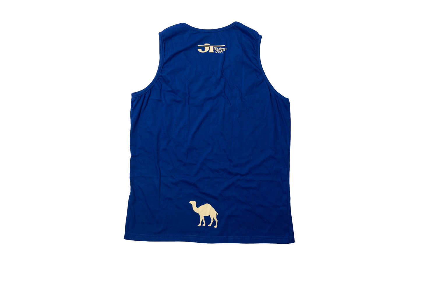 Camel Cotton Tank - Blue - JT Racing USA