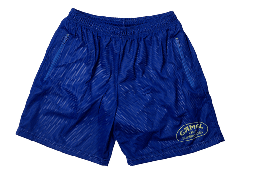 Camel Mesh Shorts - Blue - JT Racing USA