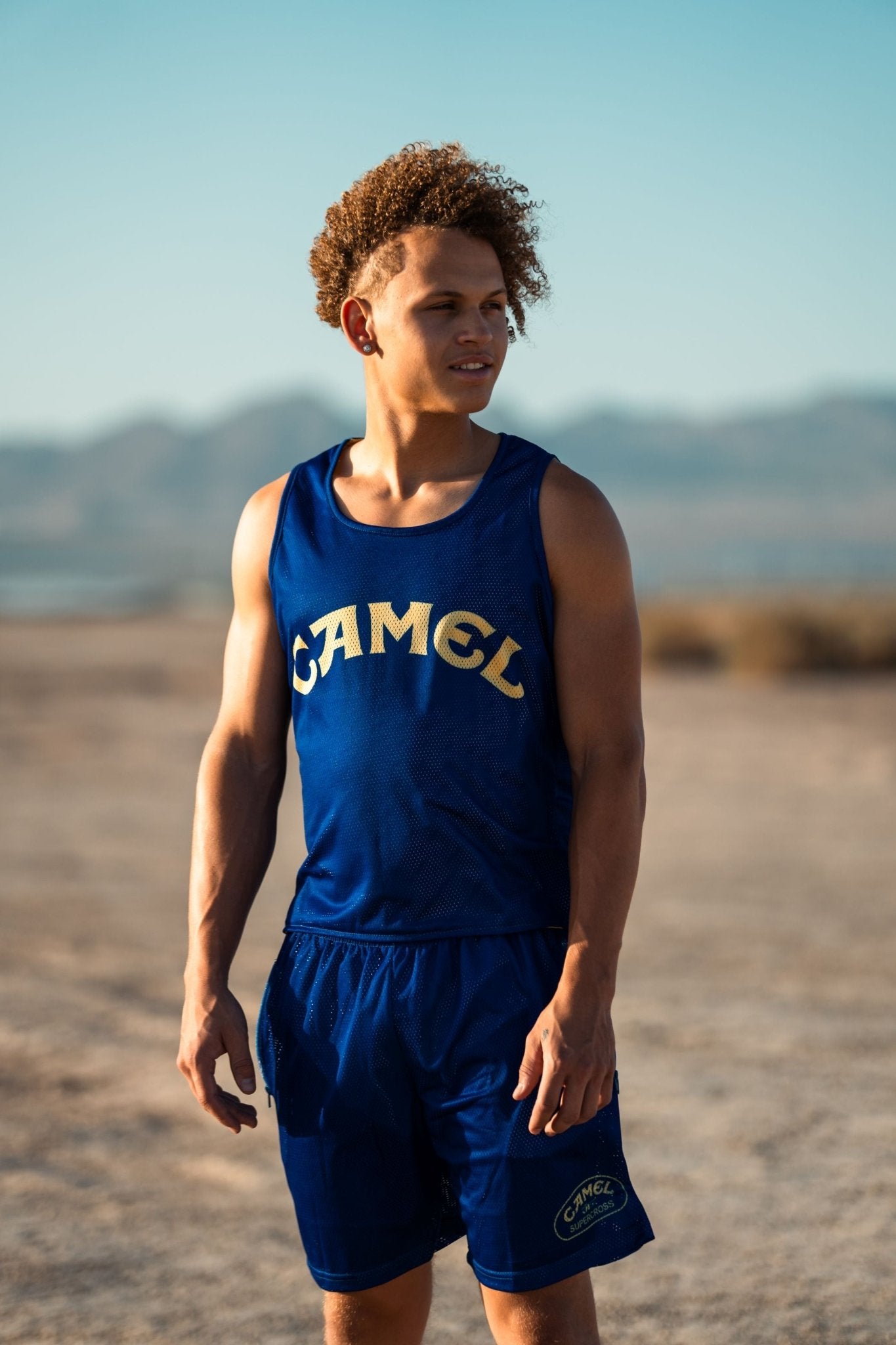 Camel Reversible Mesh Tank Top - JT Racing USA