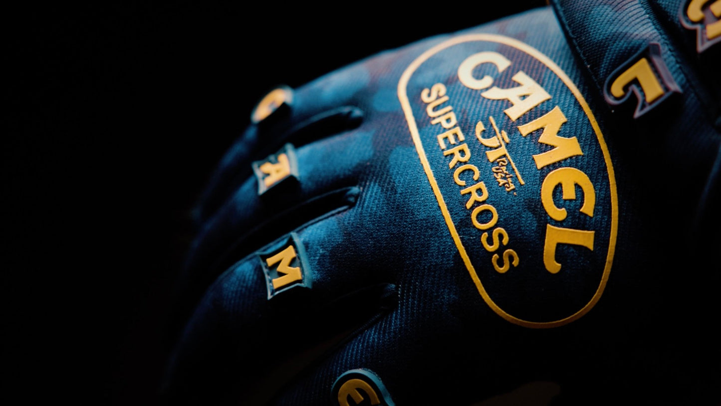 CAMEL x JT Racing Gloves - Blue - JT Racing USA