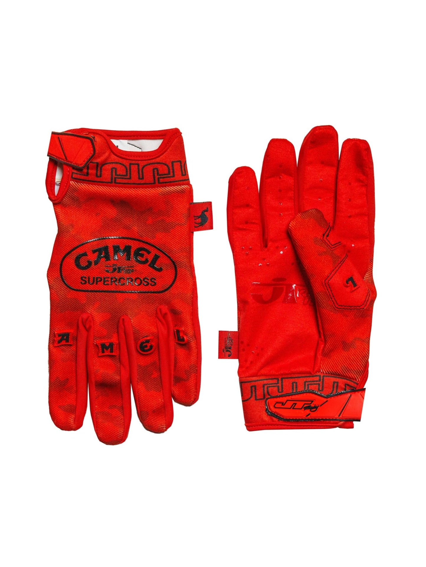 CAMEL x JT Racing Gloves - Red - JT Racing USA
