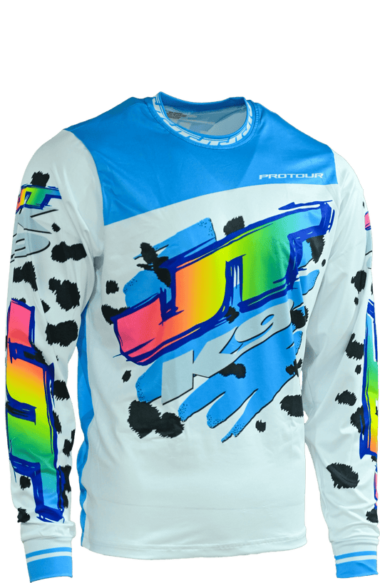 Dalmatian K9 Blue Jersey (Blue, White) - JT Racing USA