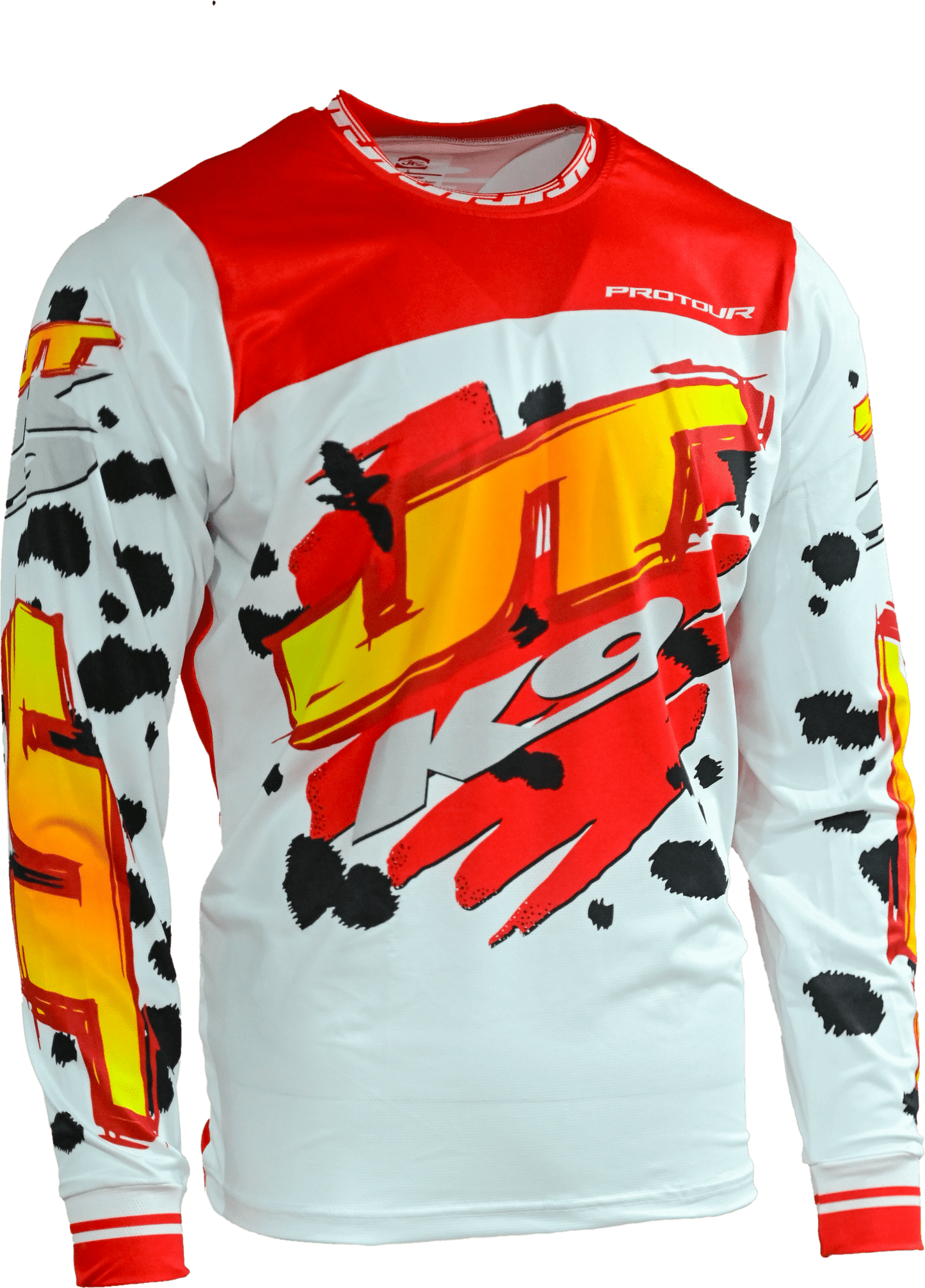 Dalmatian K9 Red Jersey (Red, White) - JT Racing USA