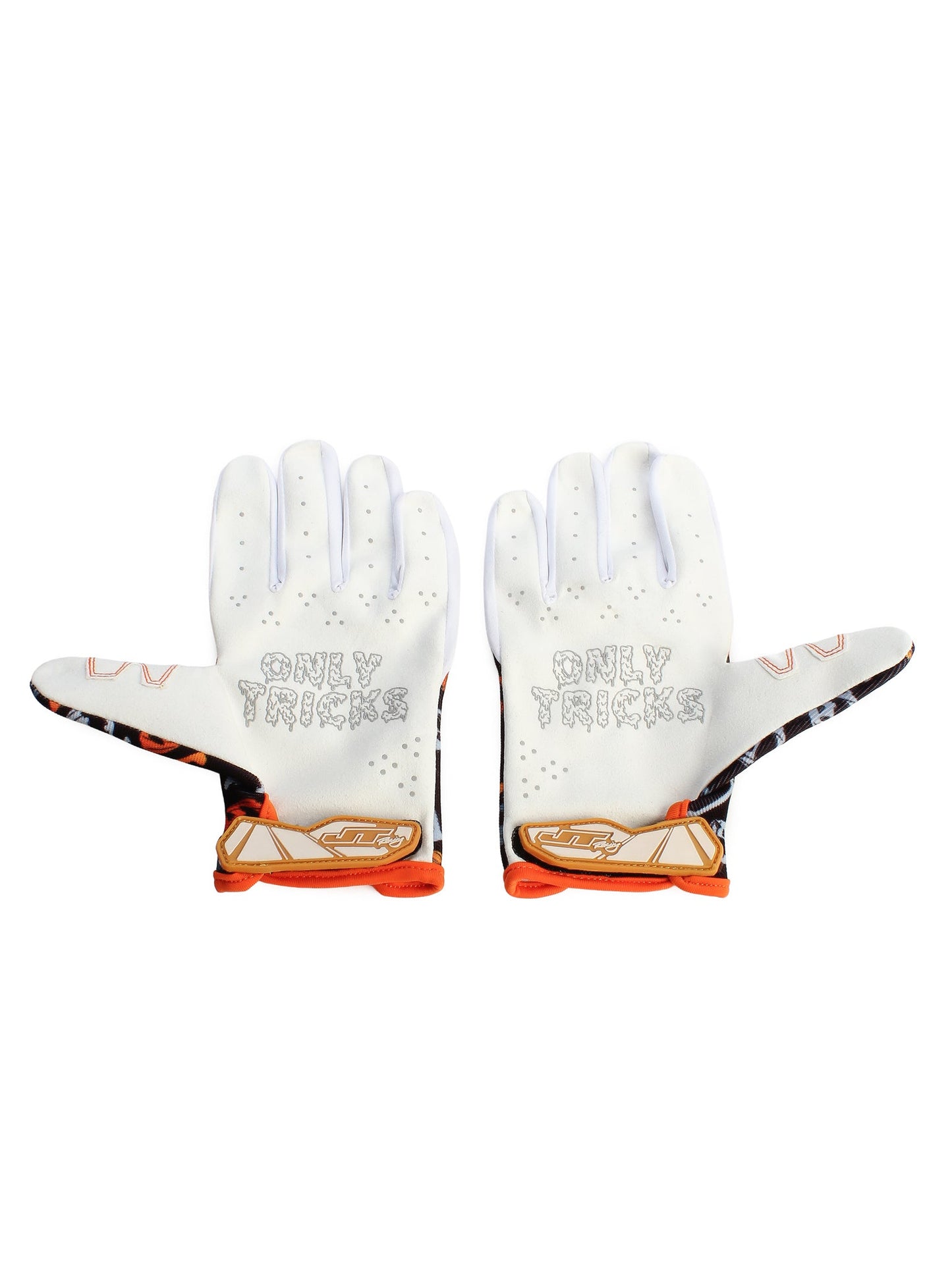 Halloween Bad Bones Pro - Lite Gloves - Orange - JT Racing USA