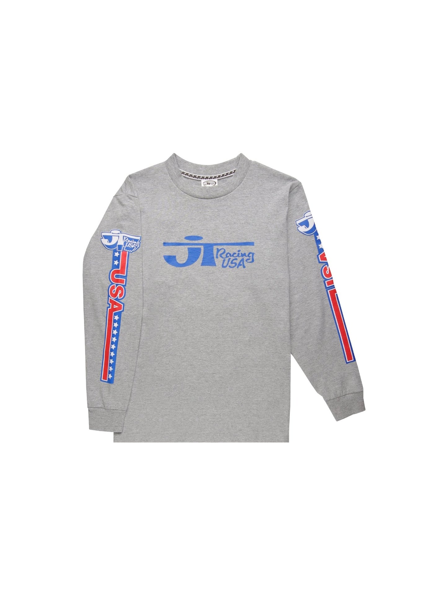 Heritage Tee L/S - Grey - JT Racing USA