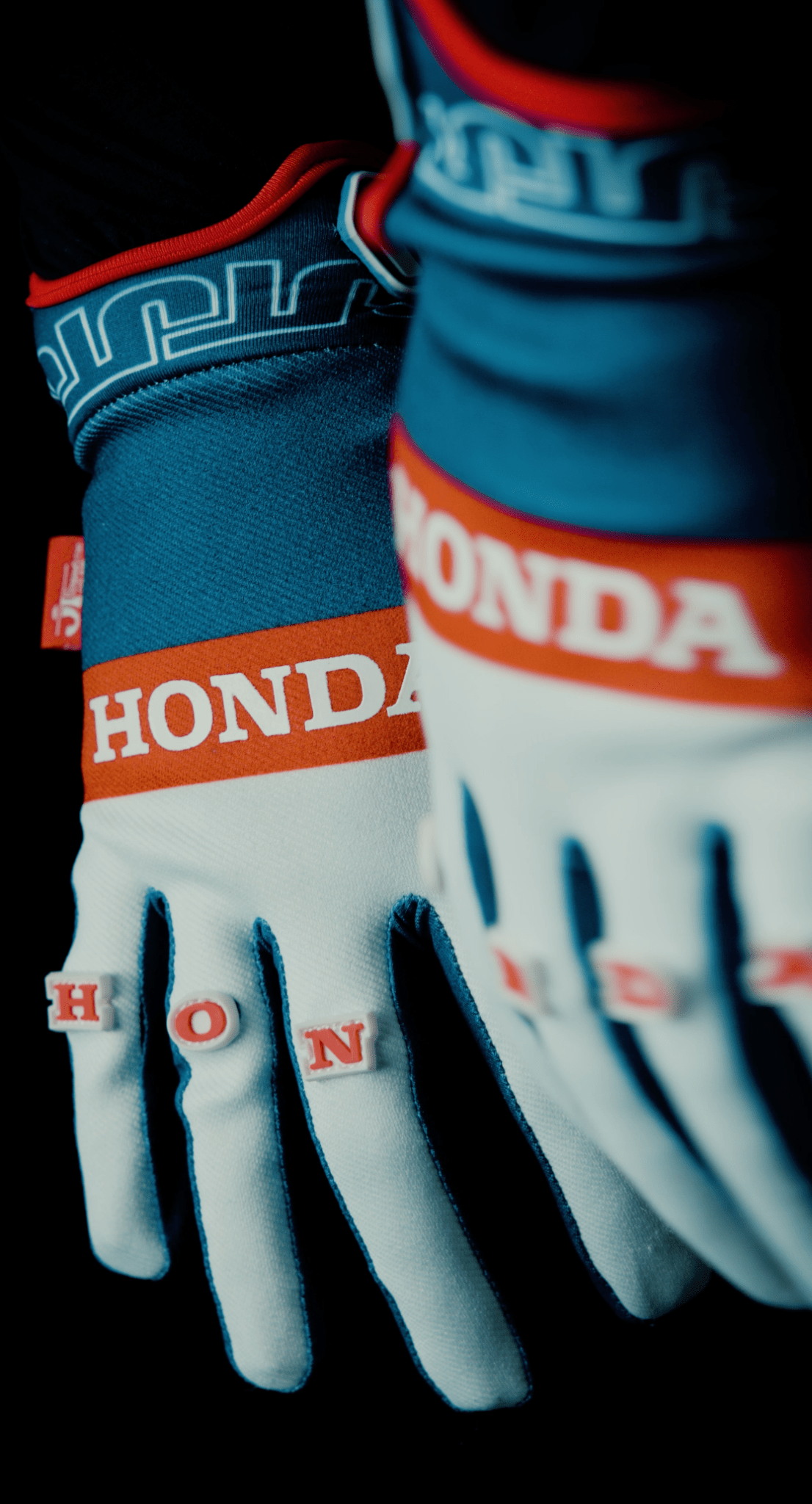 Honda 1970 Pro - Lite Gloves - Red/White/Blue - JT Racing USA
