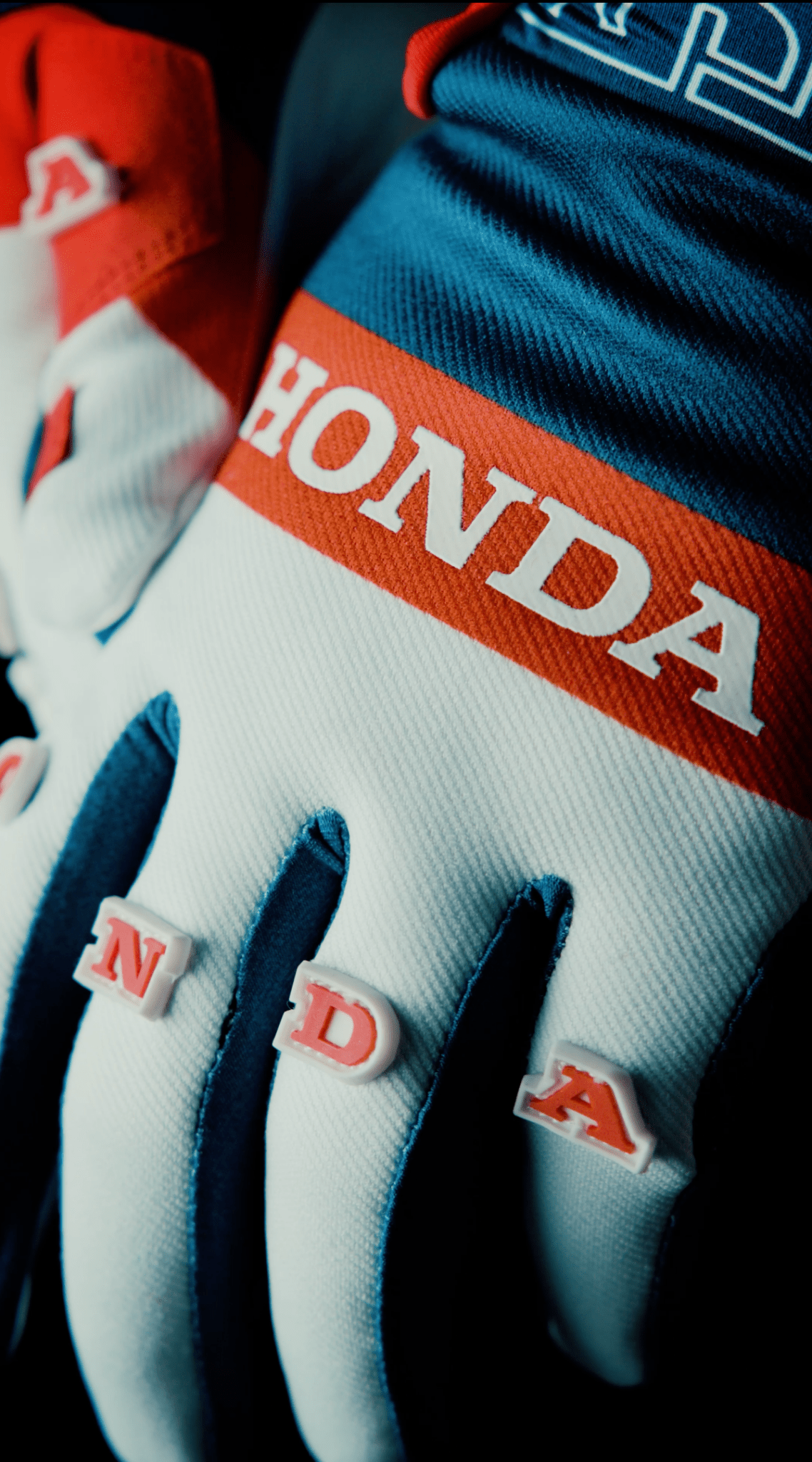 Honda 1970 Pro - Lite Gloves - Red/White/Blue - JT Racing USA