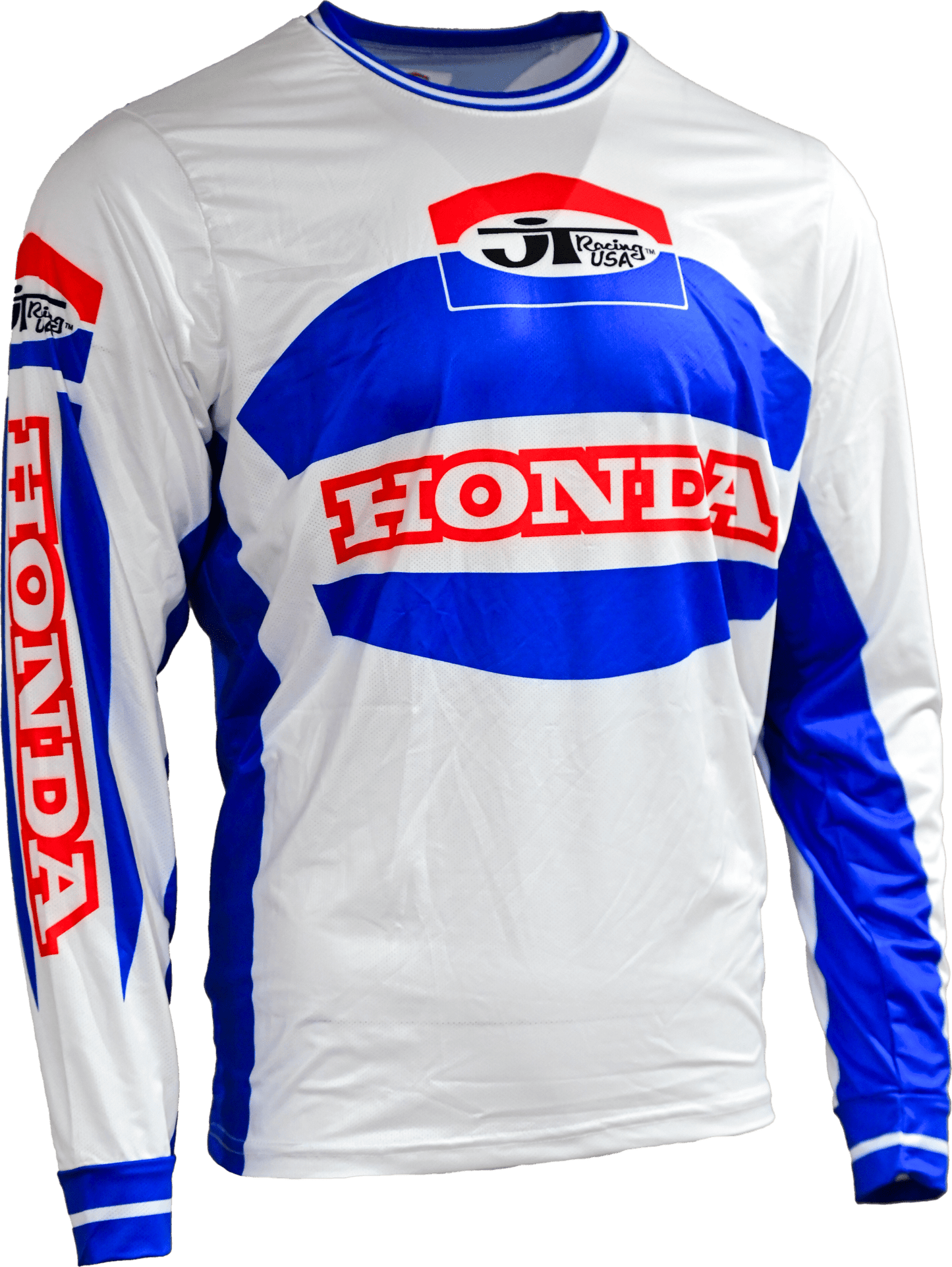 Honda Vintage Oval Jersey – Blue/White - JT Racing USA