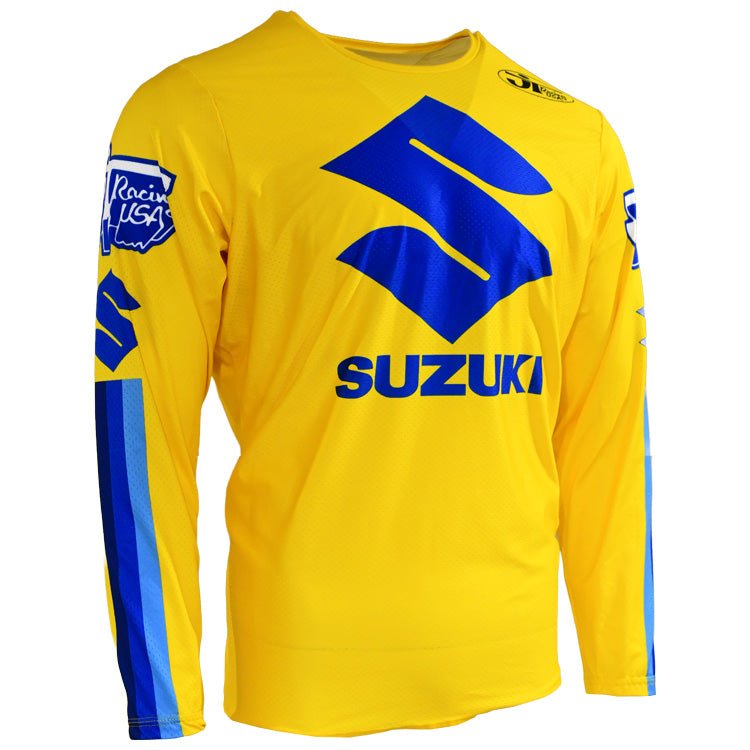 JT Racing Suzuki Team Jersey: Yellow - JT Racing USA