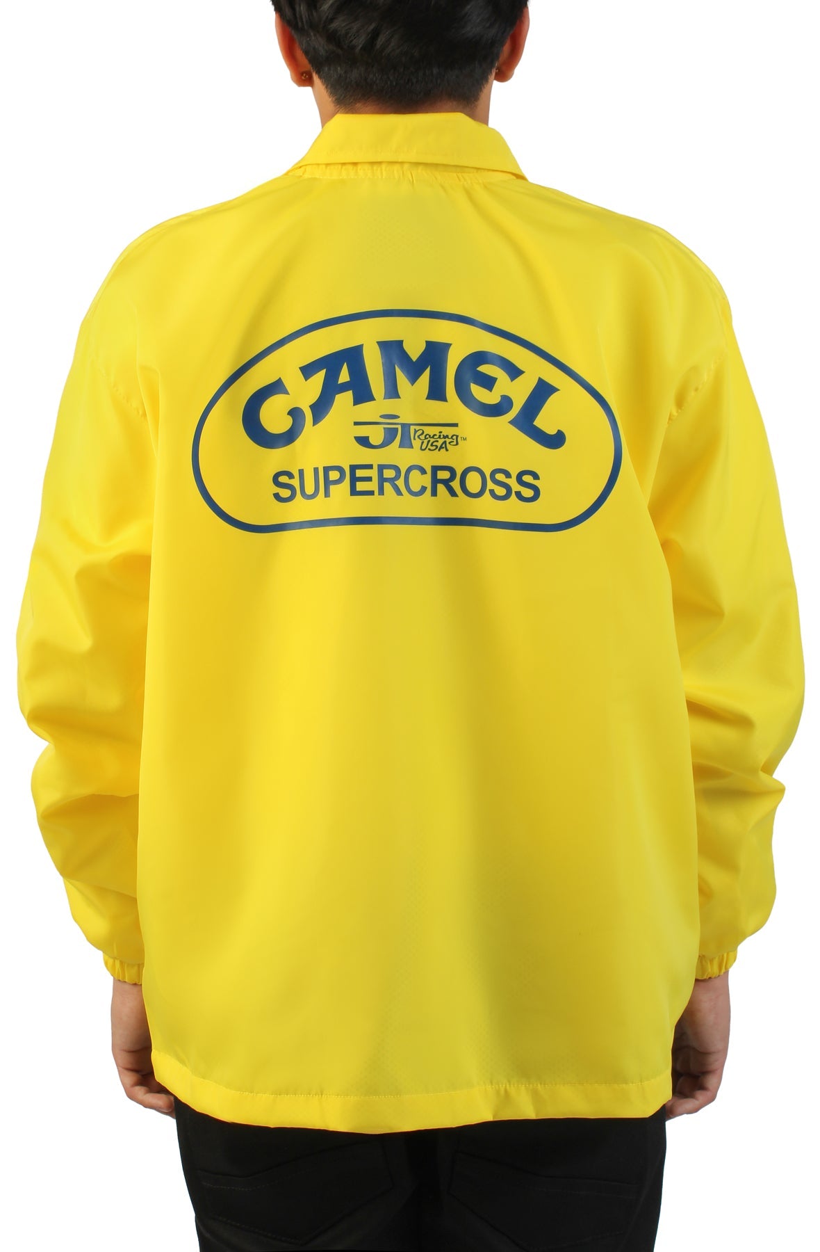 JT Racing x Camel Supercross Coach Jacket - Yellow - JT Racing USA