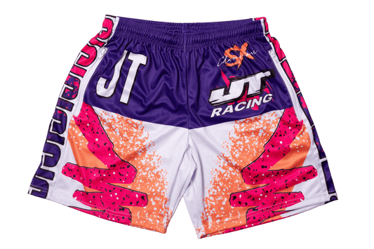 JT Swash Paint Shorts - Pink/Purple - JT Racing USA
