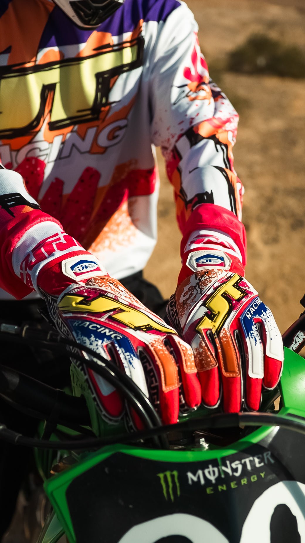 Swash Pink 90s Gloves - JT Racing USA