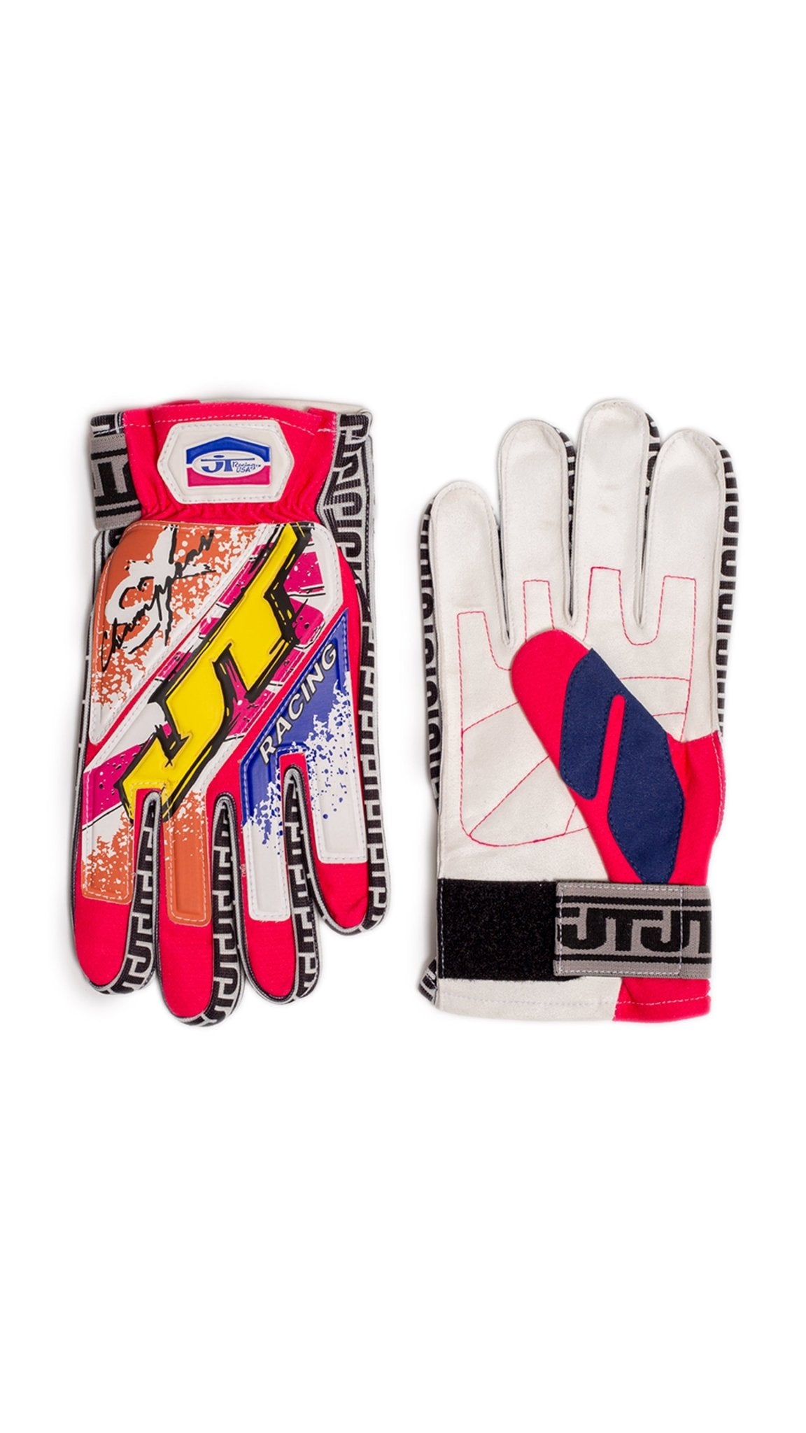 Swash Pink 90s Gloves - JT Racing USA