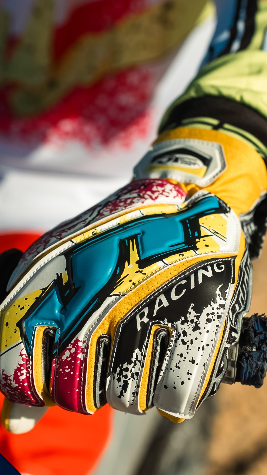 Swash Yellow 90s Gloves - JT Racing USA