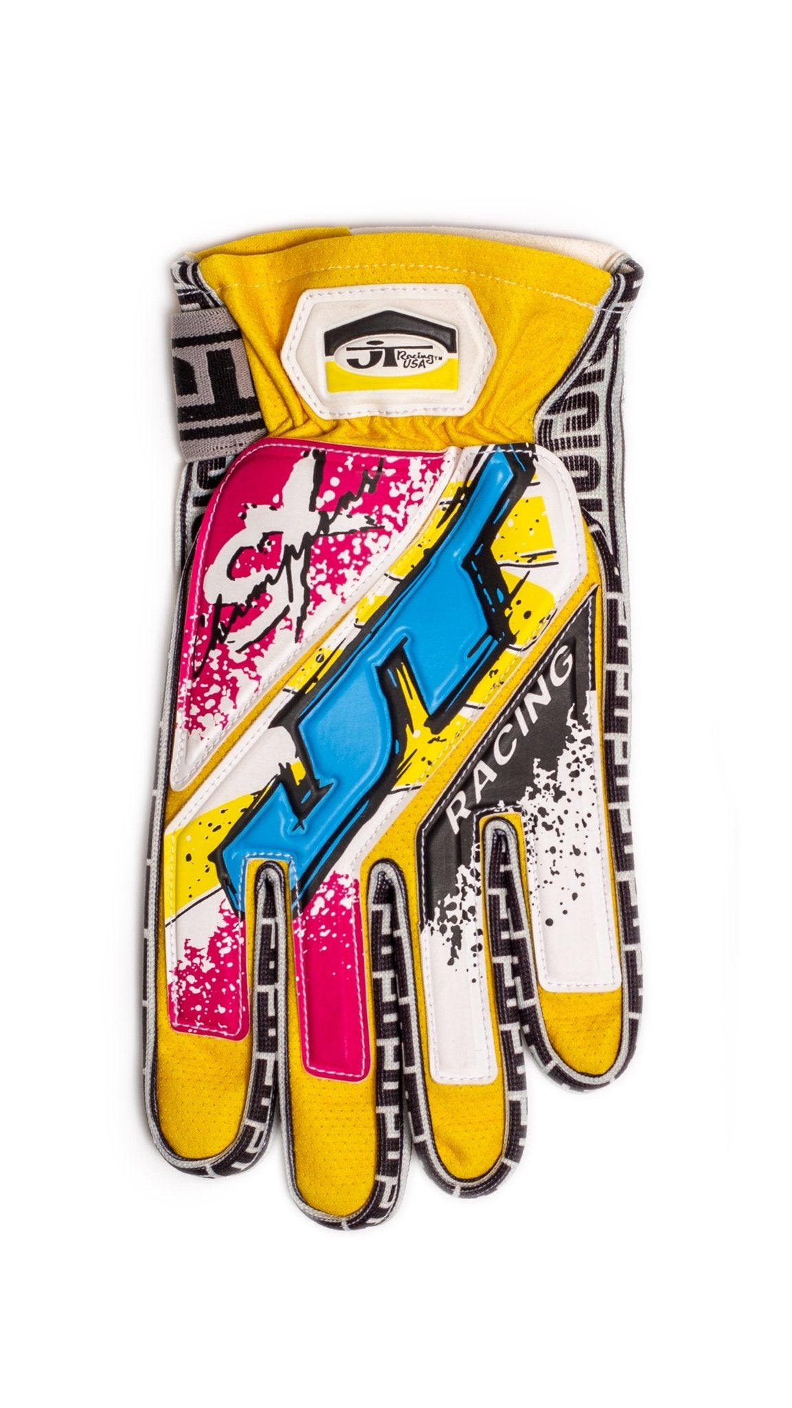 Swash Yellow 90s Gloves - JT Racing USA