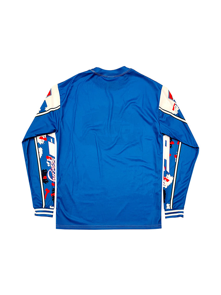 Bad Bones Jersey - Blue Patriot Camo – JT Racing USA