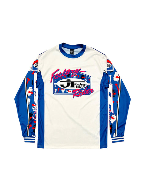 Bad Bones Jersey - Blue Patriot Camo