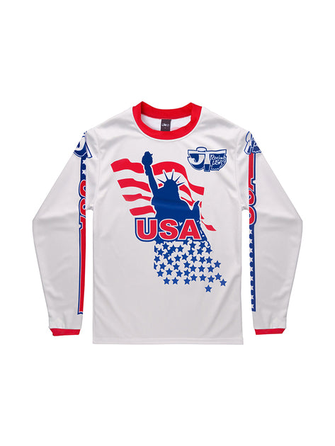 Team 3D Jersey - Blue, Red and Camo – JT Racing USA