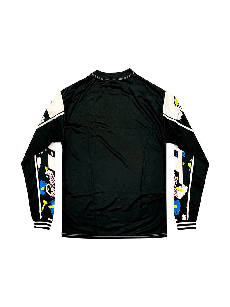 Bad Bones Jersey - Black and Lime - JT Racing USA