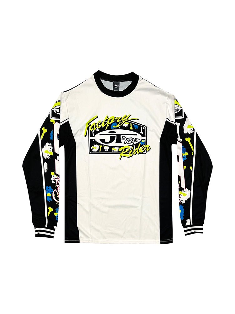 Bad Bones Jersey - Black and Lime - JT Racing USA