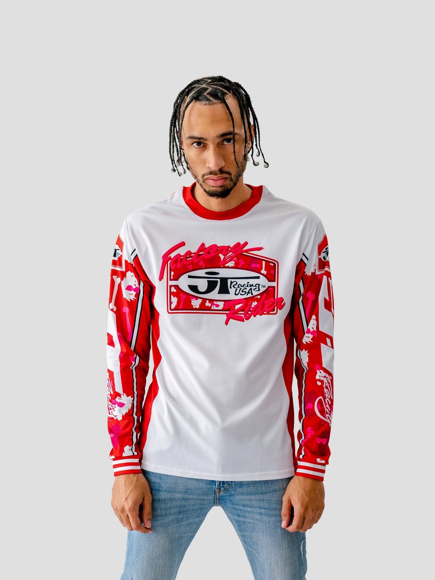 Bad Bones Jersey - Red - JT Racing USA