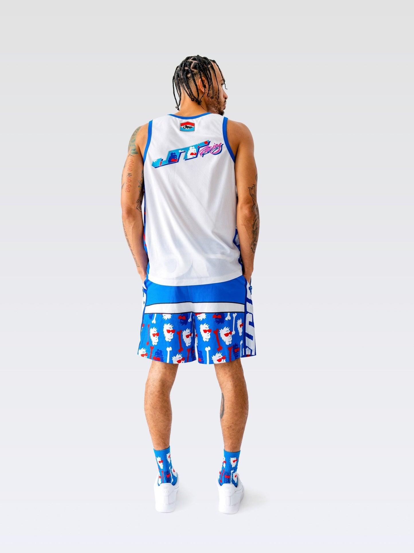 Bad Bones Shorts - Blue - JT Racing USA
