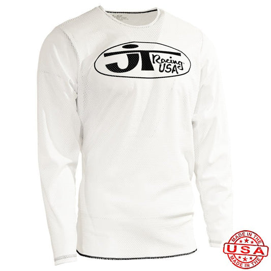 Classic Mesh Jersey - White - JT Racing USA