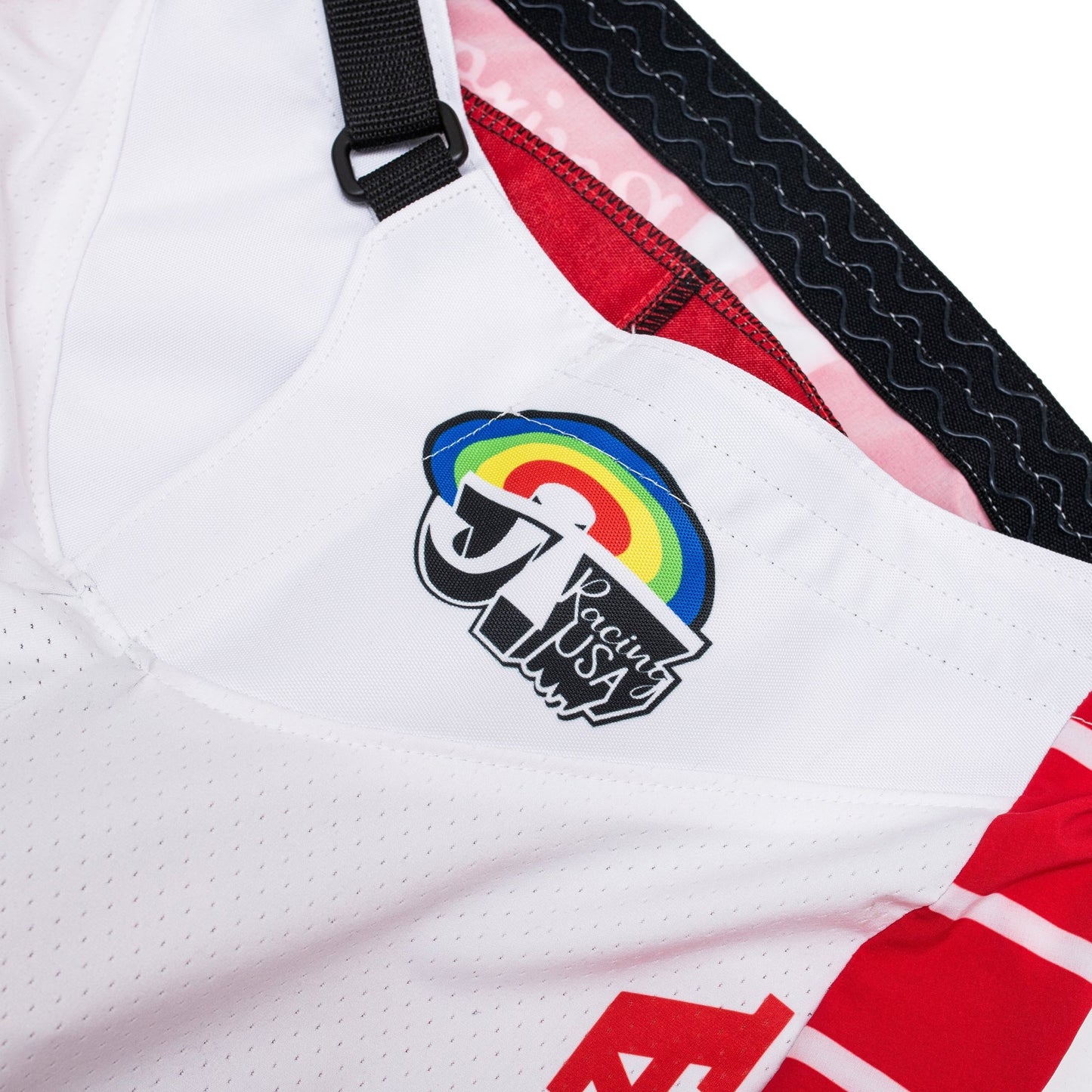 JT Racing Honda Team USA 1981 Flo - Form Pants: White - JT Racing USA