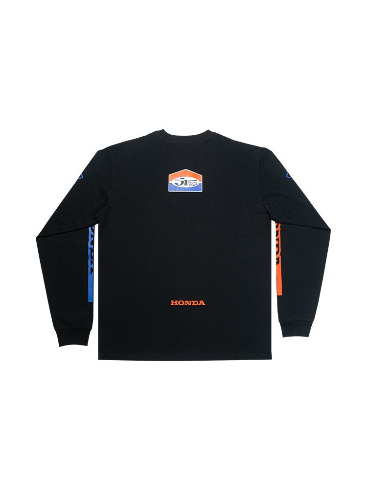 JT Racing x Honda Heritage L/S Tee - Black - JT Racing USA
