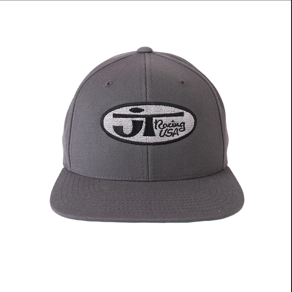 Team Logo Snapback Hat - Grey