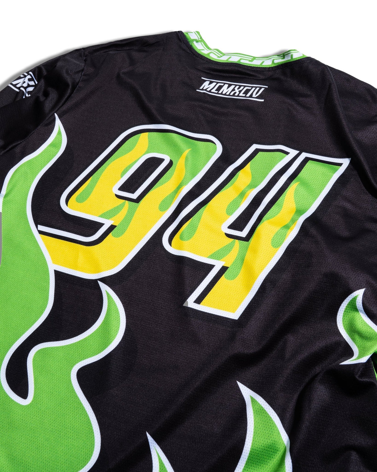 90s Flame Jersey - Green - JT Racing USA