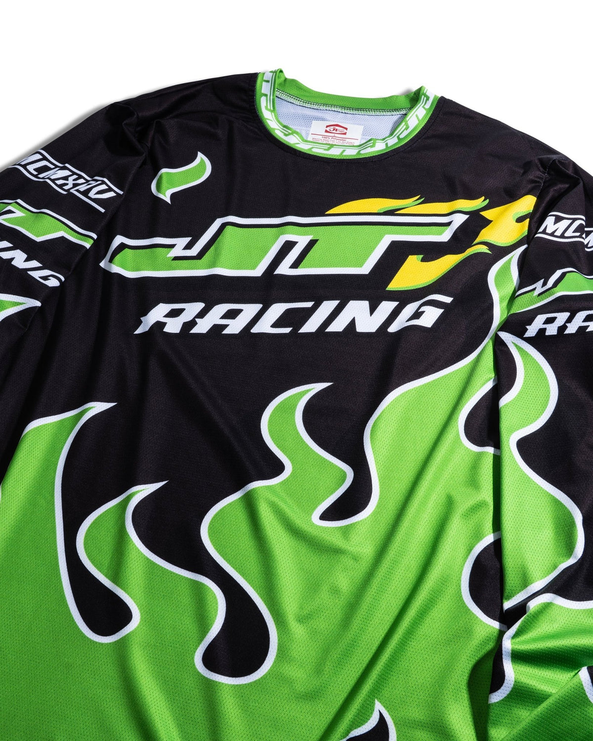 90s Flame Jersey - Green - JT Racing USA