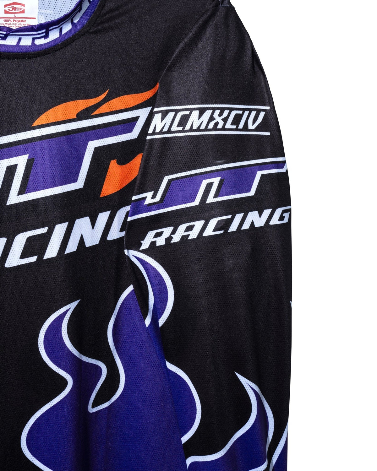 90s Flame Jersey - Purple - JT Racing USA