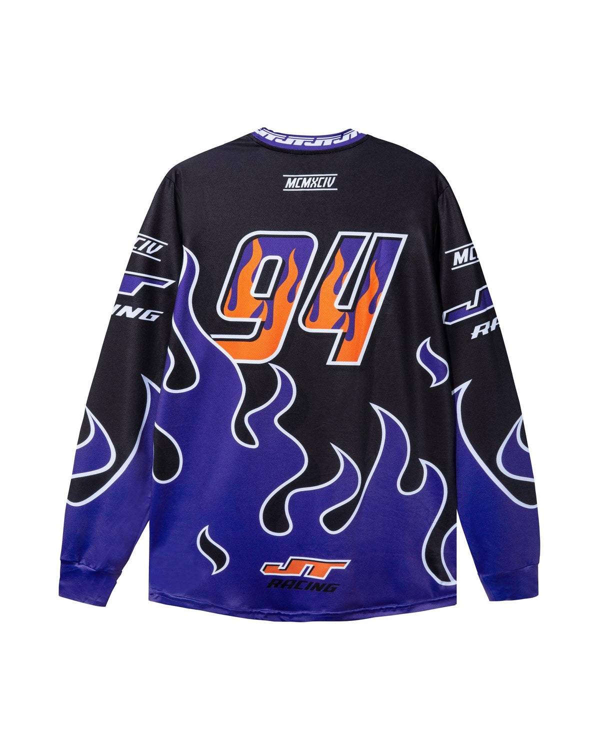 90s Flame Jersey - Purple - JT Racing USA