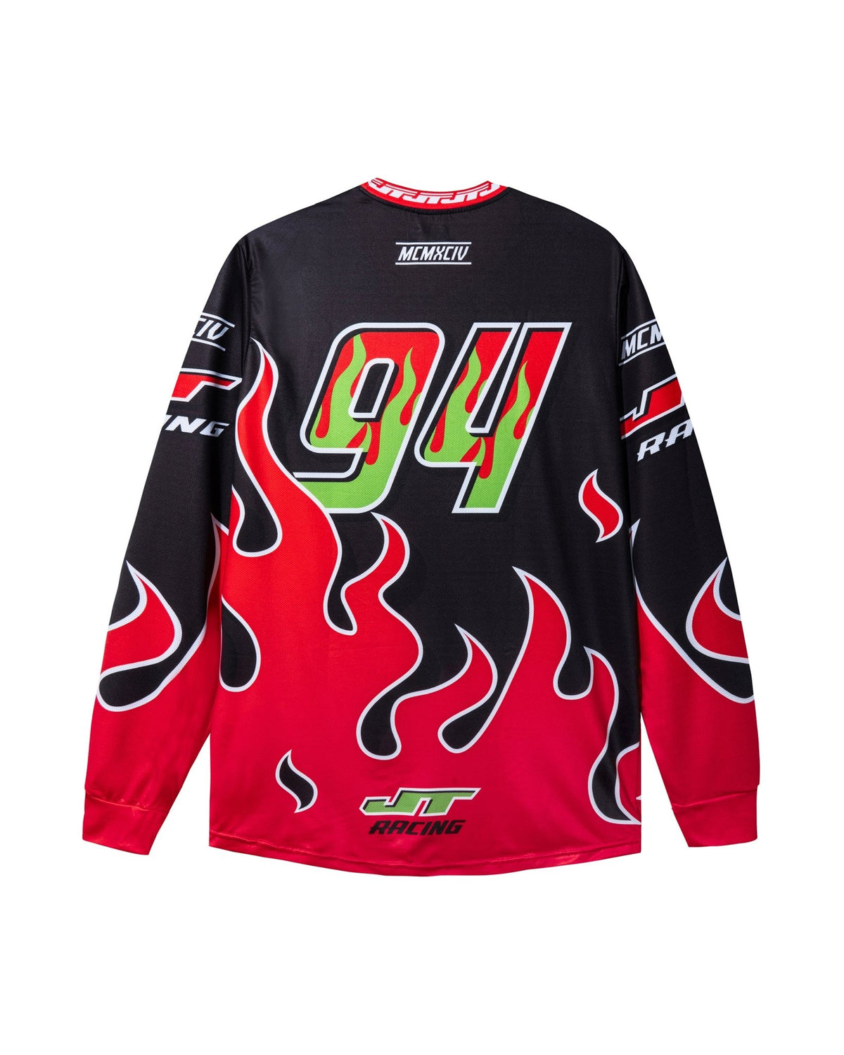 90s Flame Jersey - Red - JT Racing USA