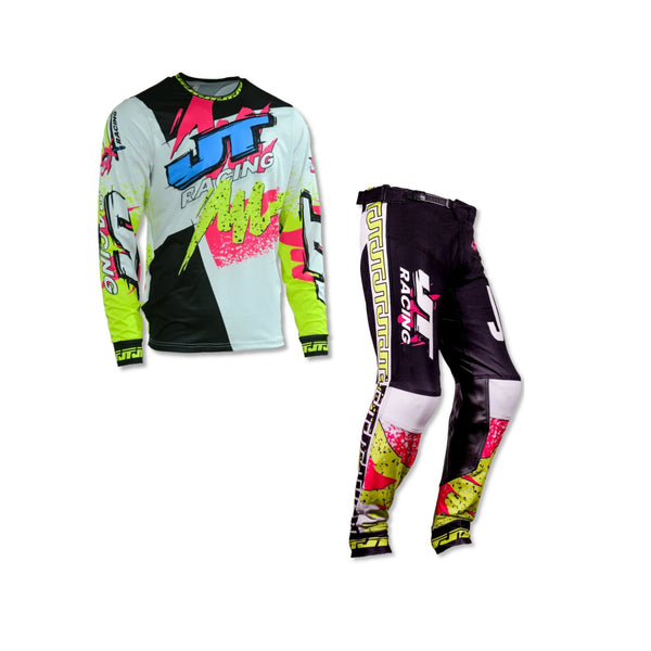 90s Swash Jersey & Pants MX Combo - Yellow/Black – JT Racing USA