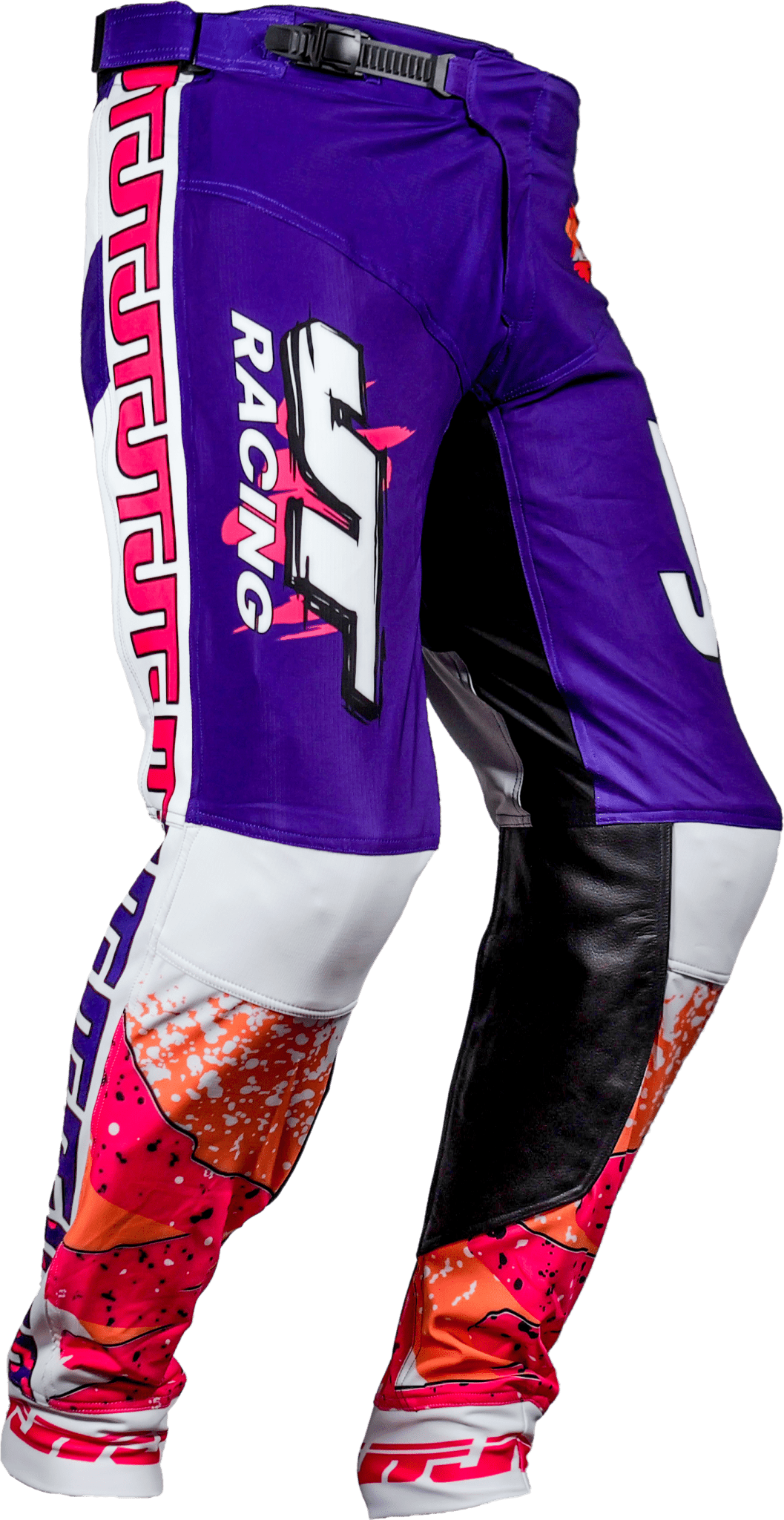 90s Swash Paint Pink/Purple MX Pants - JT Racing USA