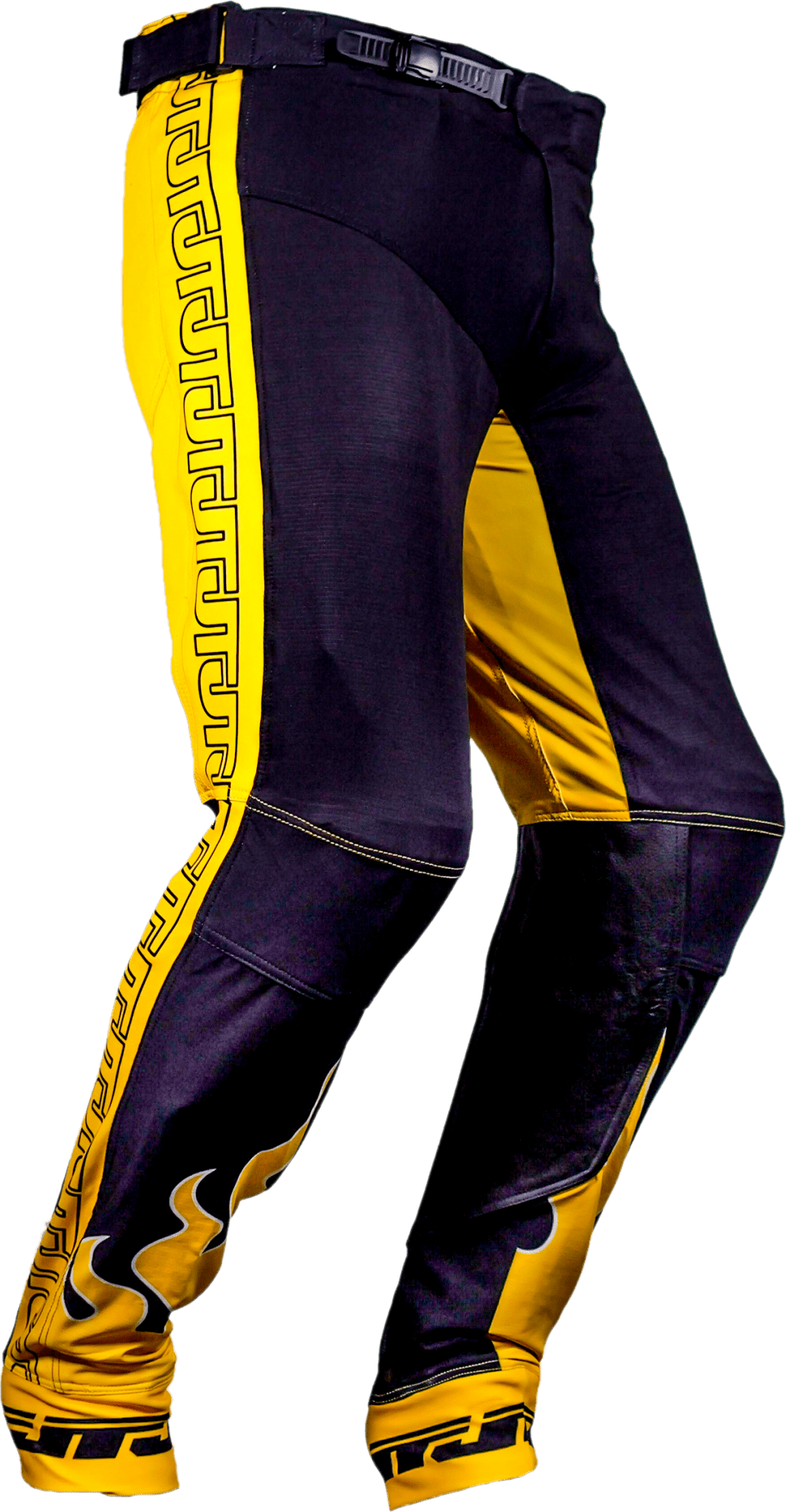90s Yellow Flame MX Pants - JT Racing USA