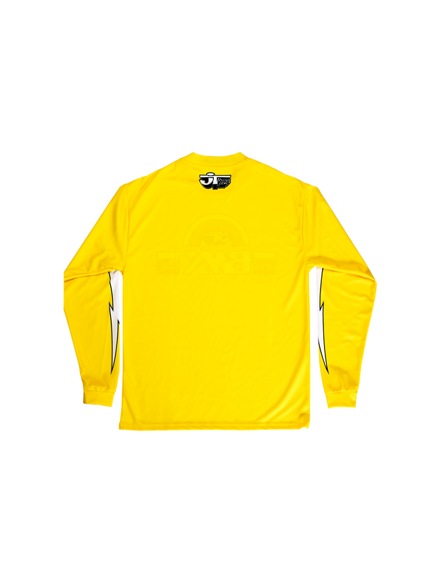 Retro BMX Jersey - Yellow